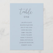 Kaarten van de Stusty Blue Wedding Table Seating C (Voorkant)
