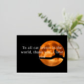 Kaarten van de Thanksgiving kletsen in de wereld (Staand Voorkant)