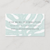 Kaarten van de Tropics Wedding Website (Voorkant)