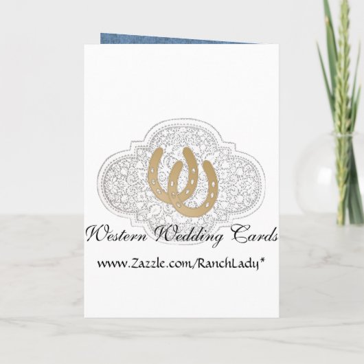 Kaarten van de Uitnodiging van het Huwelijk van (Achterkant)