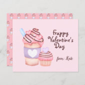 Kaarten van de Valentijnsdag voor kinderen Frappuc (Voorkant / Achterkant)