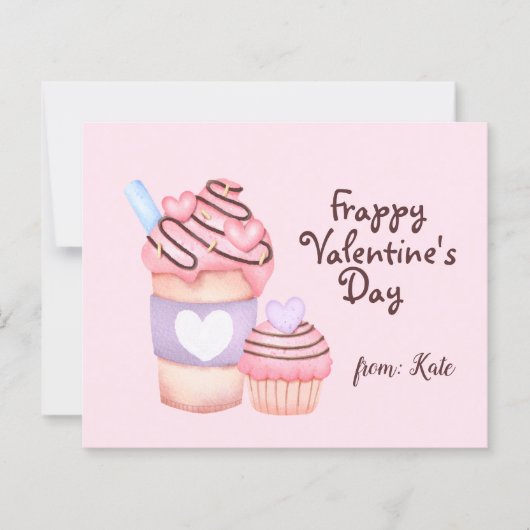 Kaarten van de Valentijnsdag voor kinderen Frappuc (Voorkant)