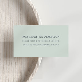 Kaarten van de website Sorbet Wedding | Pastel Gre