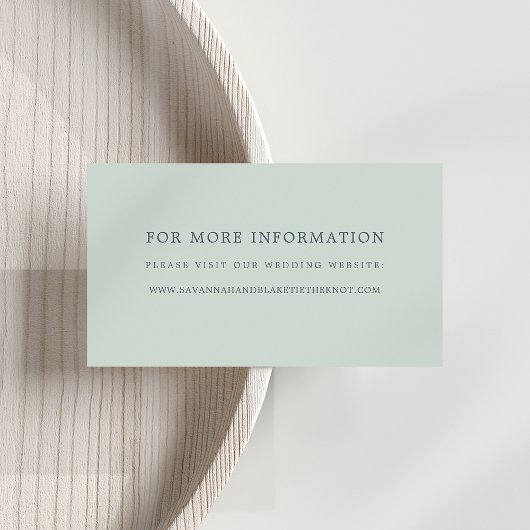 Kaarten van de website Sorbet Wedding | Pastel Gre