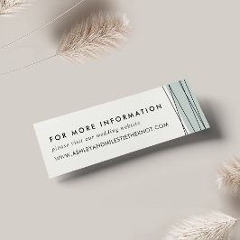 Kaarten van de website voor het lijnhuwelijk | Gri Mini Visitekaartjes