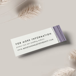 Kaarten van de website voor het lijnhuwelijk | Lil Mini Visitekaartjes