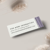 Kaarten van de website voor het lijnhuwelijk | Lil Mini Visitekaartjes