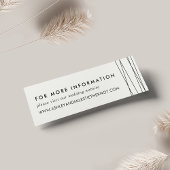 Kaarten van de website voor het lijnhuwelijk | Zwa Mini Visitekaartjes