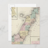 Kaarten van Deuren County, Sturgeon Bay en Jenny (Voorkant / Achterkant)