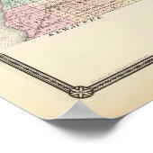 Kaarten van Deuren County, Sturgeon Bay en Jenny Poster (Hoek)