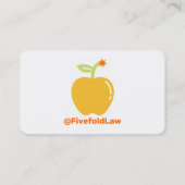 Kaarten van Discordian Pope Visitekaartje (Achterkant)