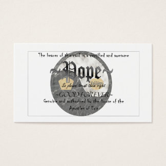 Kaarten van Discordian Pope Visitekaartjes