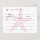 Kaarten van doornhaai Vrijgezellenfeest (Achterkant)