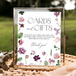 Kaarten van Floral en Poster van Gifts