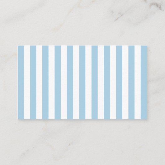 Kaarten van het Baby shower van de blauwe goudluis (Achterkant)