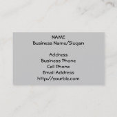 Kaarten van het Bedrijfs profiel van de cirkels va Visitekaartje (Achterkant)