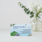 Kaarten van het kikkervisprofiel visitekaartje (Staand voorkant)