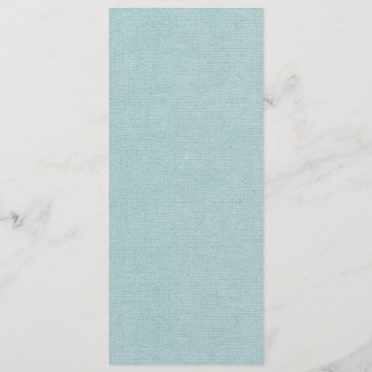 Kaarten van het Menu Brekwonden en Lace Wedding (Achterkant)