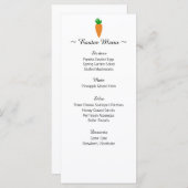 Kaarten van het menu Paasmenu (Voorkant / Achterkant)