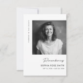 Kaarten van het moderne begrafenissympathiegebed (Voorkant)