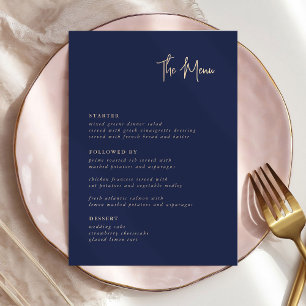 Kaarten van het moderne Minimalistische Menu van d