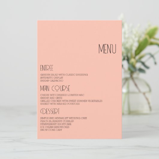 Kaarten van het moderne, minimalistische pastel-we (Staand voorkant)