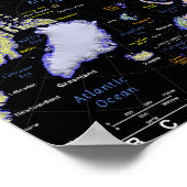 Kaarten van het Noordpoolgebied Poster (Hoek)