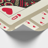 Kaarten van het pak van het Geest in  stijl spelen Cadeaupapier (Hoek)