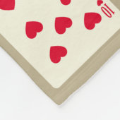 Kaarten van het pak van het Geest in  stijl spelen Fleece Deken (Hoek)