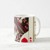 Kaarten van het pak van het Geest in  stijl spelen Koffiemok (Voorkant rechts)