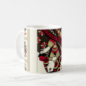 Kaarten van het pak van het Geest in  stijl spelen Koffiemok (Voorkant links)