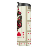 Kaarten van het pak van het Geest in  stijl spelen Thermosbeker (Geroteerd rechts)