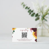 Kaarten van het register van QR-Vrijgezellenfeeste (Staand voorkant)