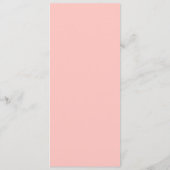 Kaarten van het  Rozen-weduwenmenu (Achterkant)