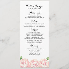 Kaarten van het Rozen-weduwenmenu