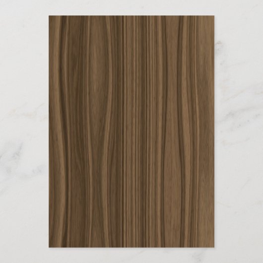 Kaarten van het Rustic Wood Leaf Wreath Wedding Ta (Achterkant)