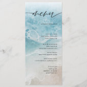 Kaarten van het zomerreces Elegant Coastal Beach W (Voorkant)