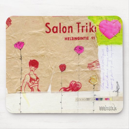 kaarten van me mousepad muismat (Voorkant)