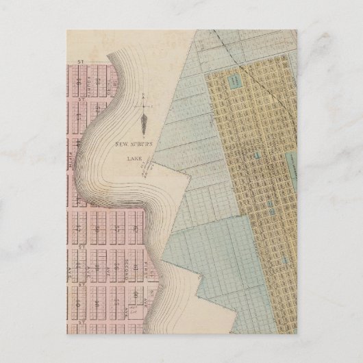 Kaarten van New Auburn, Minnesota (Voorkant)