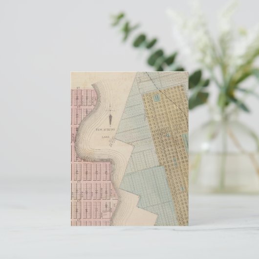 Kaarten van New Auburn, Minnesota (Staand voorkant)