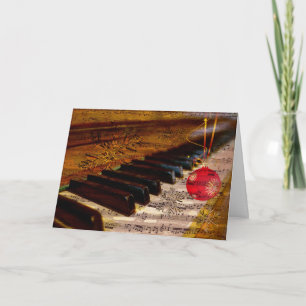 Kaarten van ornament-bijenkollage-pianoleraar