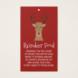 Kaarten van rendieren visitekaartje