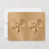 Kaarten van RSVP-respons voor het 50e Jubileum van (Voorkant)