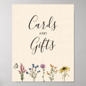  Kaarten van wilde Baby showers en cadeaubonborden Poster (Voorkant)