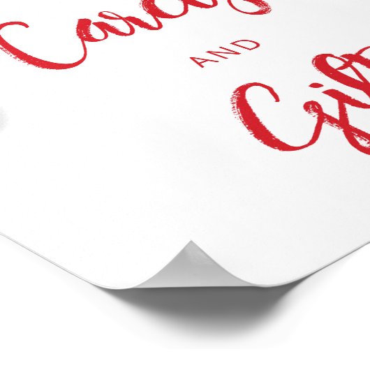 Kaarten van zoete kersen en Poster van Gifts (Hoek)