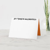 Kaarten van Zombie Horror van Halloween Party (Achterkant)