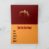 Kaarten van Zombie Horror van Halloween Party (Binnen)