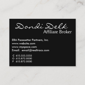 Kaarten Visitekaartje