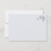 Kaarten voor 3x5-inch beeldschermreactie RSVP kaartje (Achterkant)