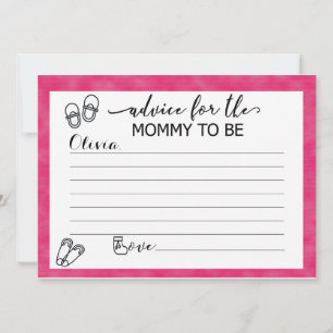Kaarten voor aangepast advies voor mama om in Baby